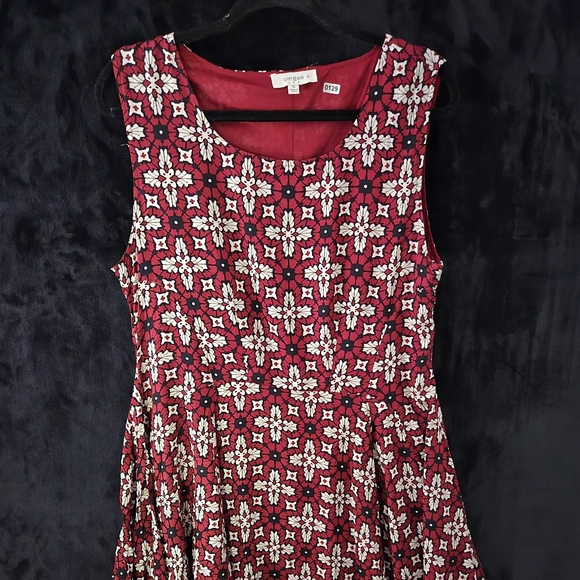 Red print dress - Picture 2 of 11